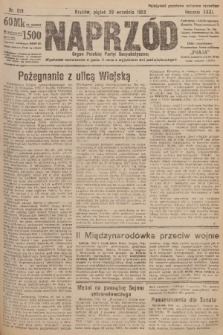 Naprzód : organ Polskiej Partyi Socyalistycznej. 1922, nr 219
