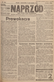 Naprzód : organ Polskiej Partyi Socyalistycznej. 1922, nr 228