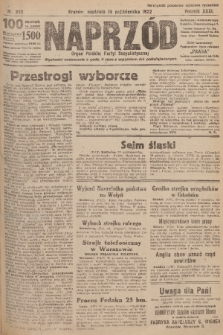 Naprzód : organ Polskiej Partyi Socyalistycznej. 1922, nr 232