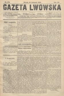 Gazeta Lwowska. 1912, nr 272