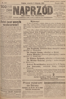 Naprzód : organ Polskiej Partyi Socyalistycznej. 1922, nr 257