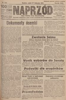 Naprzód : organ Polskiej Partyi Socyalistycznej. 1922, nr 265