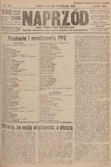 Naprzód : organ Polskiej Partyi Socyalistycznej. 1922, nr 271