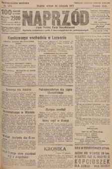 Naprzód : organ Polskiej Partyi Socyalistycznej. 1922, nr 276 (Nadzwyczajne wydanie)