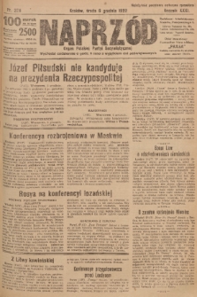Naprzód : organ Polskiej Partyi Socyalistycznej. 1922, nr 284