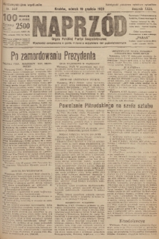 Naprzód : organ Polskiej Partyi Socyalistycznej. 1922, nr 297 (Nadzwyczajne wydanie)