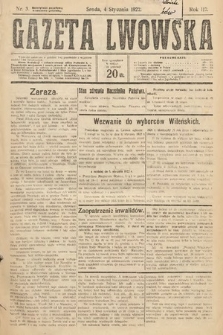 Gazeta Lwowska. 1922, nr 3
