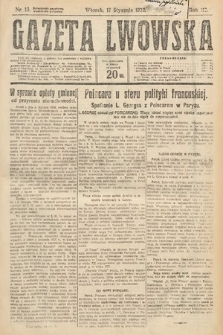 Gazeta Lwowska. 1922, nr 13