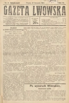 Gazeta Lwowska. 1922, nr 16