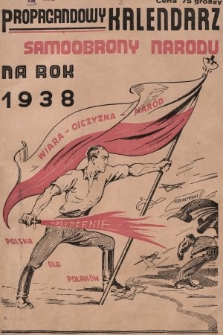 Kalendarz „Samoobrony” na Rok 1938