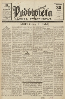 Podbipięta : gazeta tygodniowa. 1936, nr 1