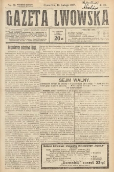 Gazeta Lwowska. 1922, nr 38