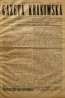 Gazeta Krakowska : pismo polityczno-społeczne. 1898, nr 2