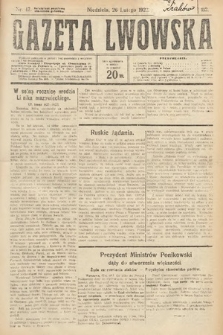 Gazeta Lwowska. 1922, nr 47
