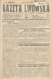 Gazeta Lwowska. 1922, nr 49