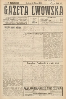 Gazeta Lwowska. 1922, nr 58