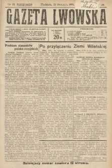 Gazeta Lwowska. 1922, nr 85