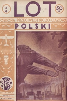 Lot i Obrona Przeciwlotniczo-Gazowa Polski : organ L.O.P.P. 1934, nr 4