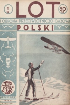 Lot i Obrona Przeciwlotniczo-Gazowa Polski : organ L.O.P.P. 1934, nr 5