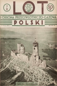Lot i Obrona Przeciwlotniczo-Gazowa Polski. 1934, nr 7
