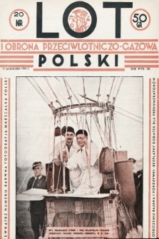 Lot i Obrona Przeciwlotniczo-Gazowa Polski. 1934, nr 20
