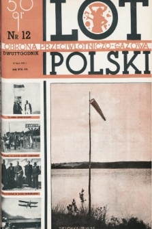 Lot i Obrona Przeciwlotniczo-Gazowa Polski. 1935, nr 12