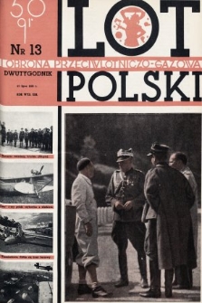 Lot i Obrona Przeciwlotniczo-Gazowa Polski. 1935, nr 13