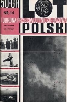 Lot i Obrona Przeciwlotniczo-Gazowa Polski. 1935, nr 14