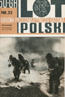 Lot i Obrona Przeciwlotniczo-Gazowa Polski. 1935, nr 22