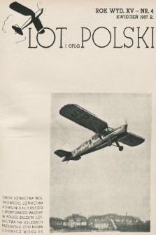 Lot i OPLG Polski. 1937, nr 4