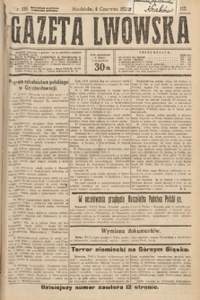Gazeta Lwowska. 1922, nr 119
