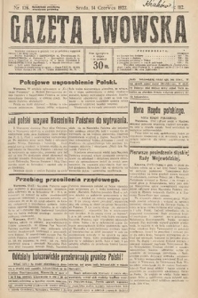 Gazeta Lwowska. 1922, nr 126