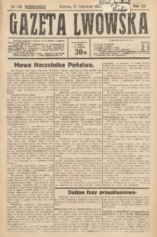 Gazeta Lwowska. 1922, nr 128