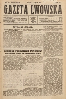 Gazeta Lwowska. 1922, nr 144