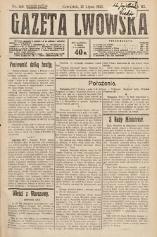 Gazeta Lwowska. 1922, nr 149