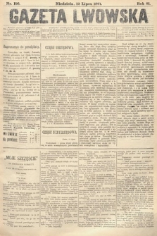 Gazeta Lwowska. 1891, nr 156