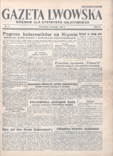 Gazeta Lwowska : dziennik dla Dystryktu Galicyjskiego. 1942, nr 6