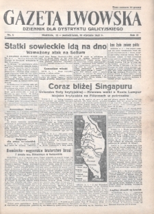Gazeta Lwowska : dziennik dla Dystryktu Galicyjskiego. 1942, nr 9