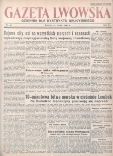 Gazeta Lwowska : dziennik dla Dystryktu Galicyjskiego. 1942, nr 46
