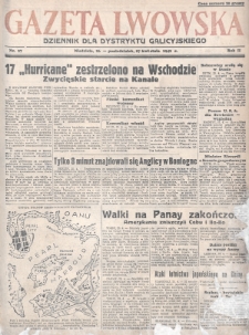 Gazeta Lwowska : dziennik dla Dystryktu Galicyjskiego. 1942, nr 97