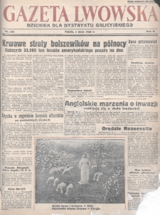 Gazeta Lwowska : dziennik dla Dystryktu Galicyjskiego. 1942, nr 101