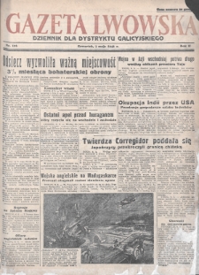 Gazeta Lwowska : dziennik dla Dystryktu Galicyjskiego. 1942, nr 106