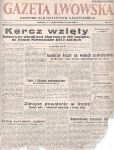 Gazeta Lwowska : dziennik dla Dystryktu Galicyjskiego. 1942, nr 115