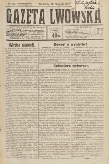 Gazeta Lwowska. 1922, nr 181