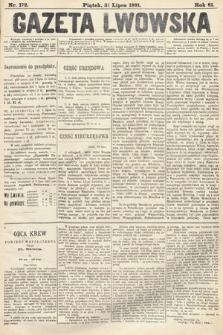 Gazeta Lwowska. 1891, nr 172