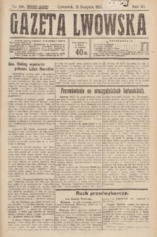 Gazeta Lwowska. 1922, nr 190