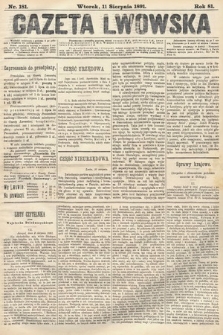 Gazeta Lwowska. 1891, nr 181