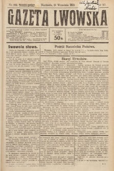 Gazeta Lwowska. 1922, nr 198