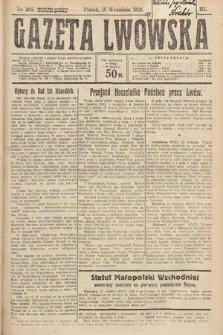 Gazeta Lwowska. 1922, nr 202