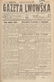 Gazeta Lwowska. 1922, nr 203